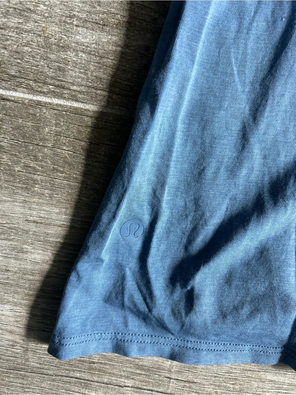 Two lululemon athletica Short Sleeve Tees in Blue and Green - Picture 7 of 8